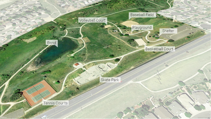 Community Park Google Aerial Image